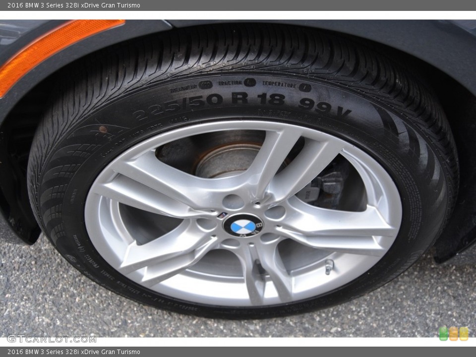 2016 BMW 3 Series 328i xDrive Gran Turismo Wheel and Tire Photo #111992259