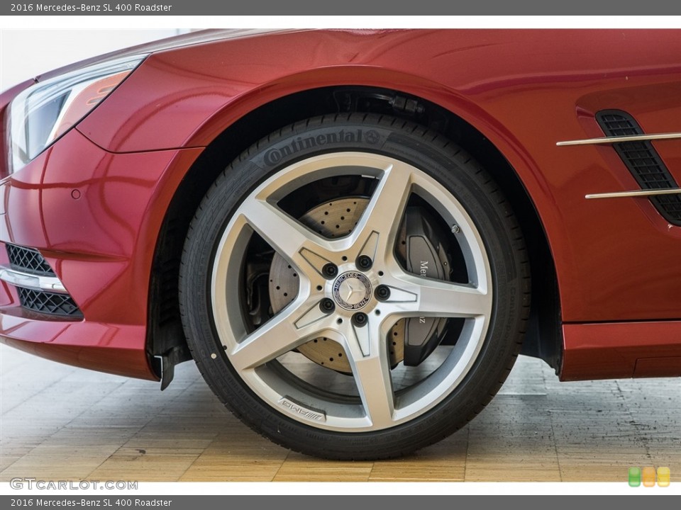 2016 Mercedes-Benz SL 400 Roadster Wheel and Tire Photo #112030637