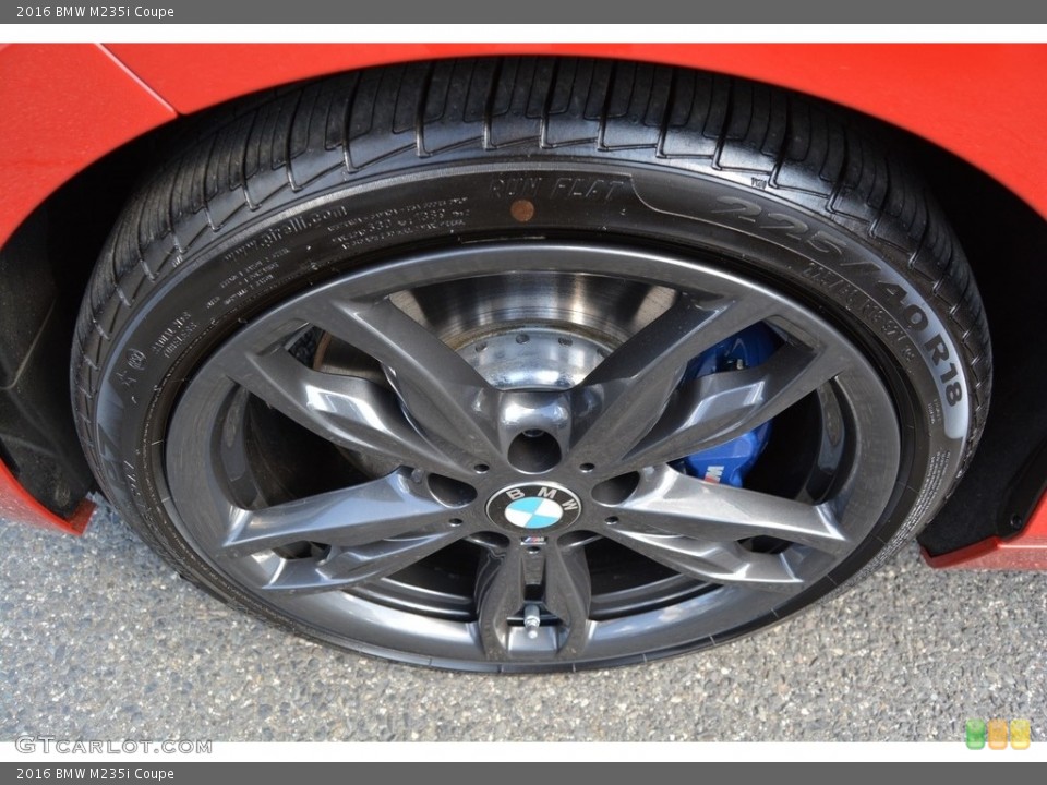 2016 BMW M235i Coupe Wheel and Tire Photo #112064168