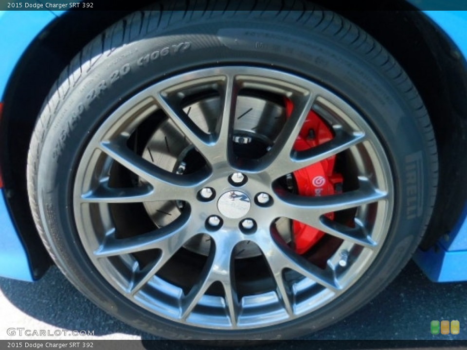 2015 Dodge Charger SRT 392 Wheel and Tire Photo #112069835