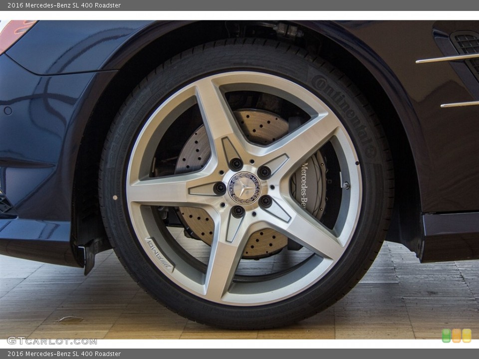 2016 Mercedes-Benz SL 400 Roadster Wheel and Tire Photo #112087838
