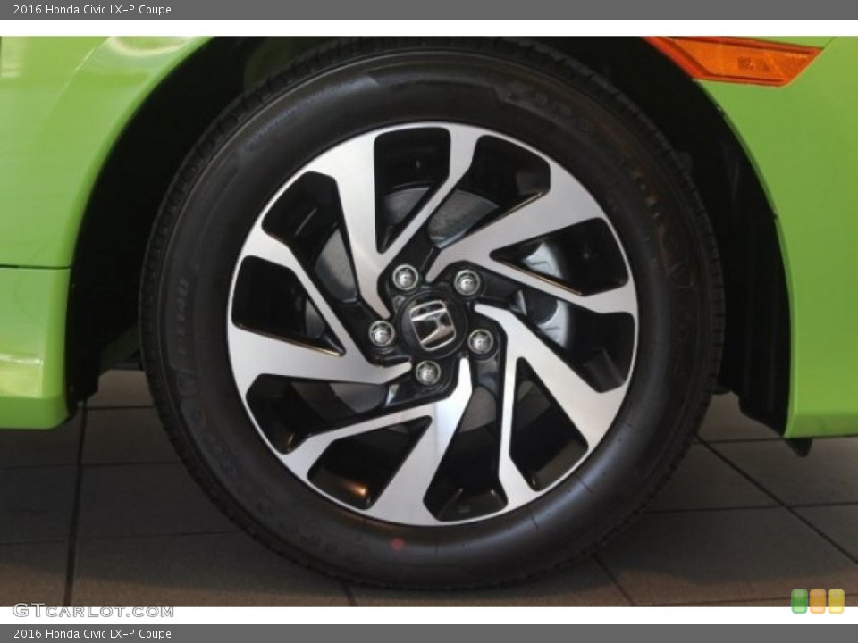2016 Honda Civic LX-P Coupe Wheel and Tire Photo #112110587