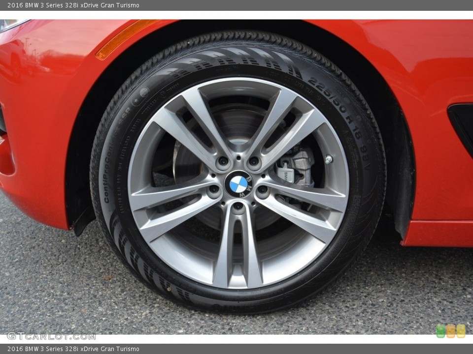 2016 BMW 3 Series 328i xDrive Gran Turismo Wheel and Tire Photo #112136734