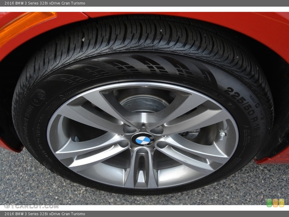 2016 BMW 3 Series 328i xDrive Gran Turismo Wheel and Tire Photo #112136761