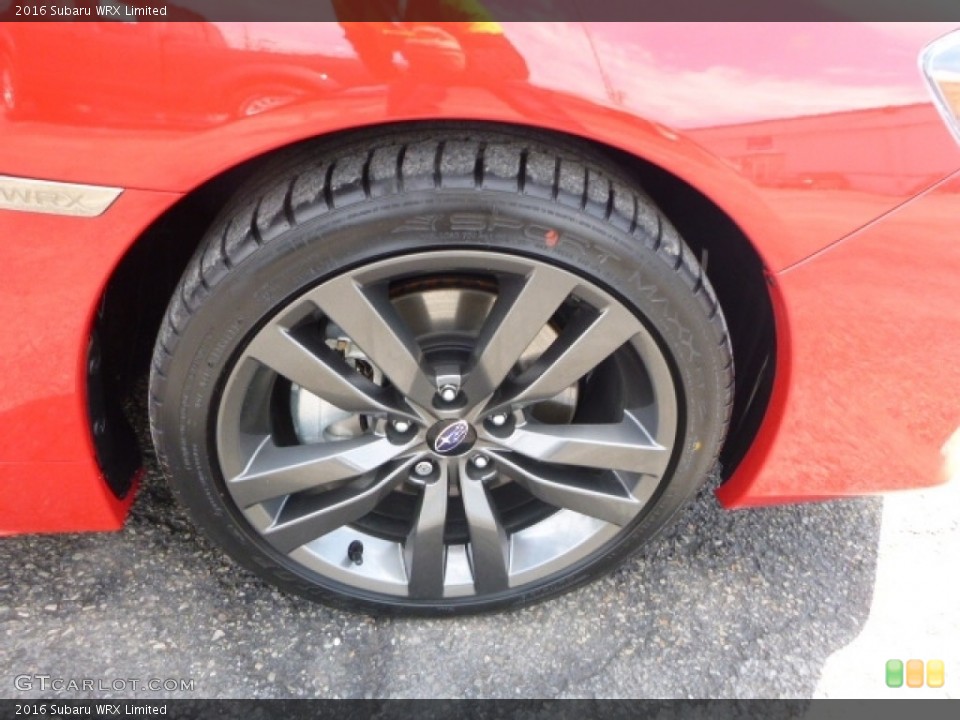 2016 Subaru WRX Limited Wheel and Tire Photo #112138870