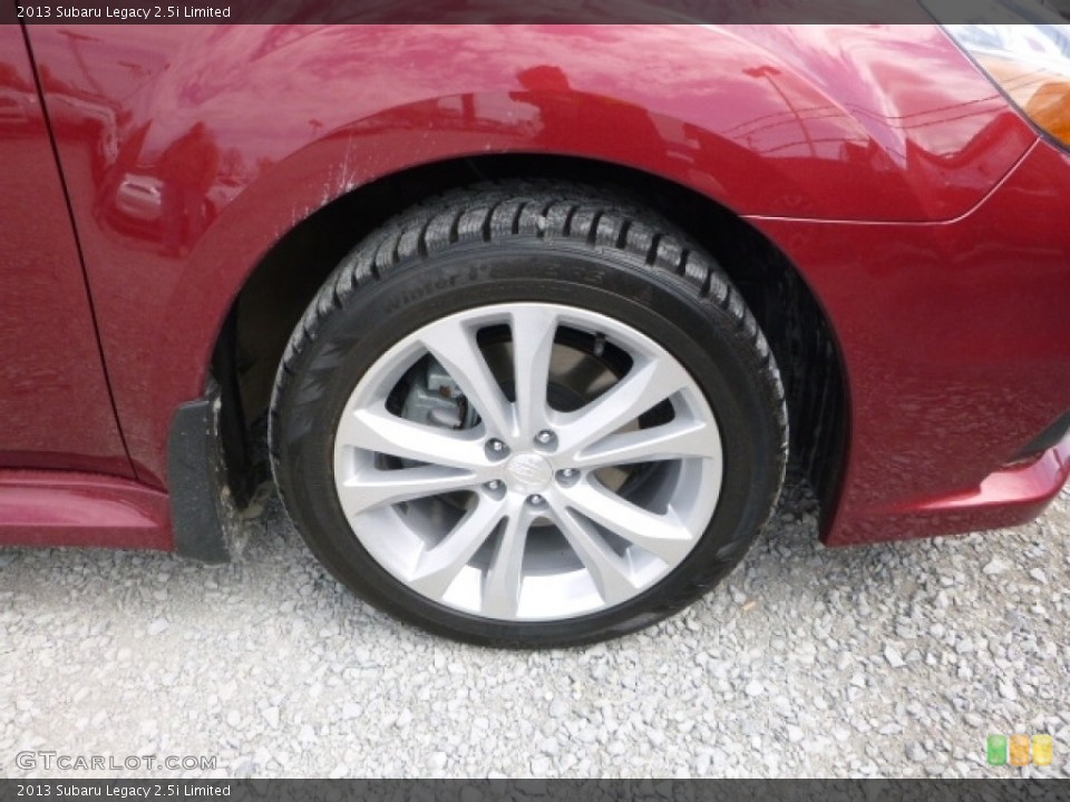 2013 Subaru Legacy 2.5i Limited Wheel and Tire Photo #112141126