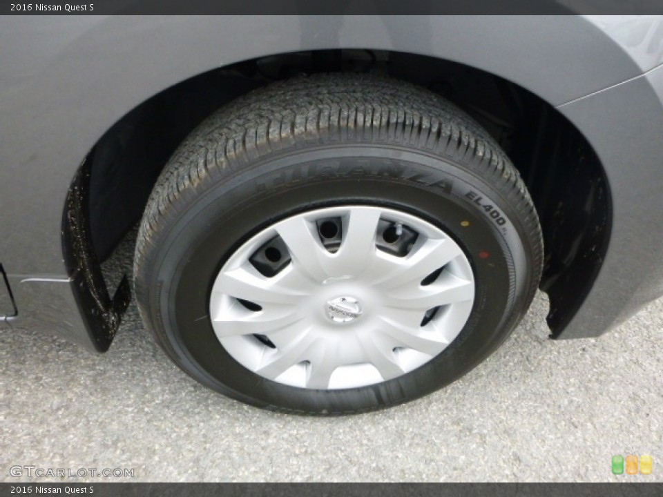 2016 Nissan Quest S Wheel and Tire Photo #112143367
