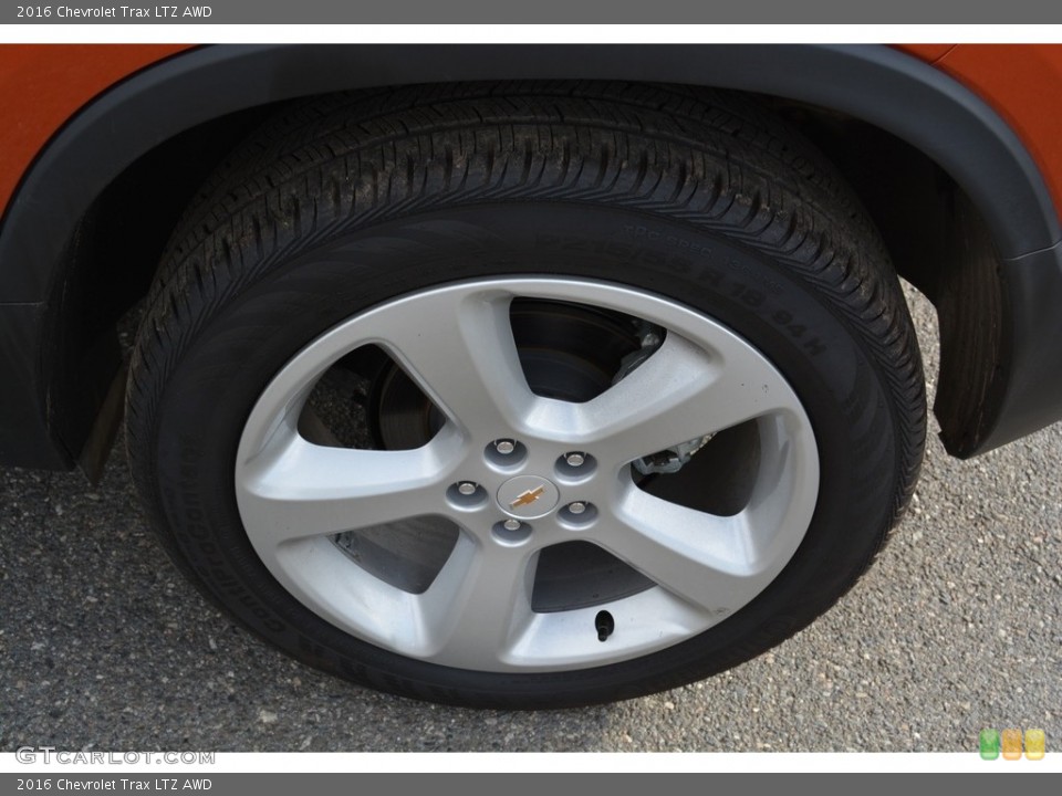 2016 Chevrolet Trax LTZ AWD Wheel and Tire Photo #112158895
