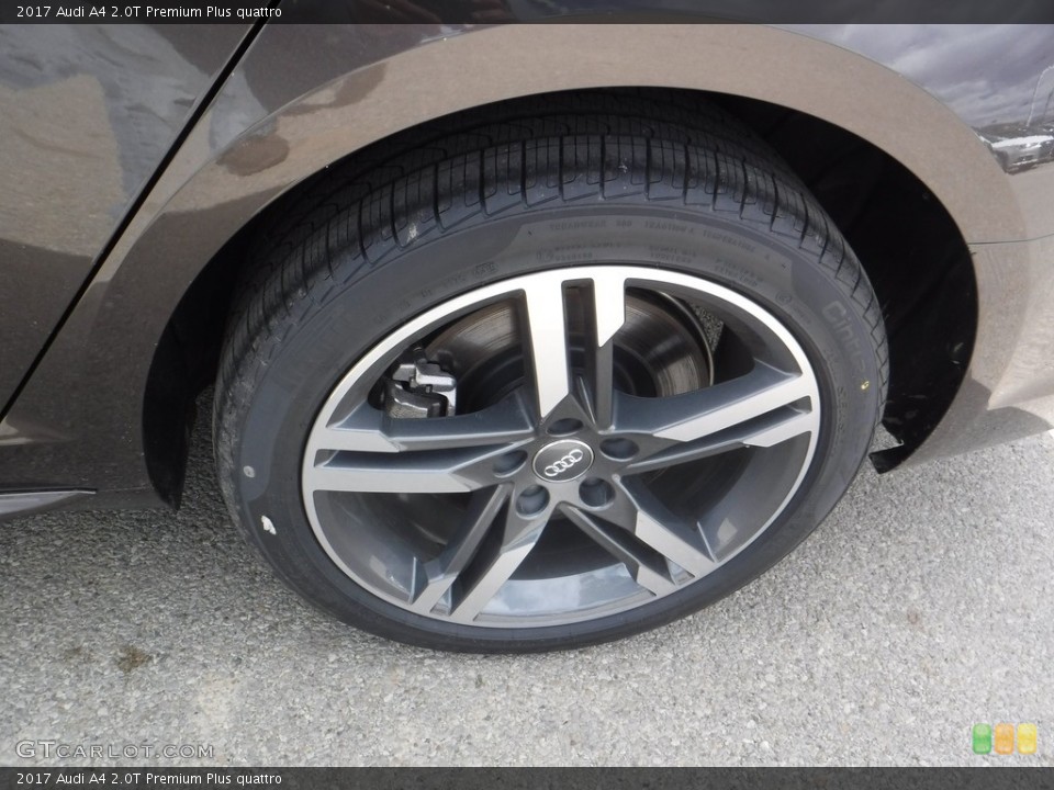 2017 Audi A4 2.0T Premium Plus quattro Wheel and Tire Photo #112188693