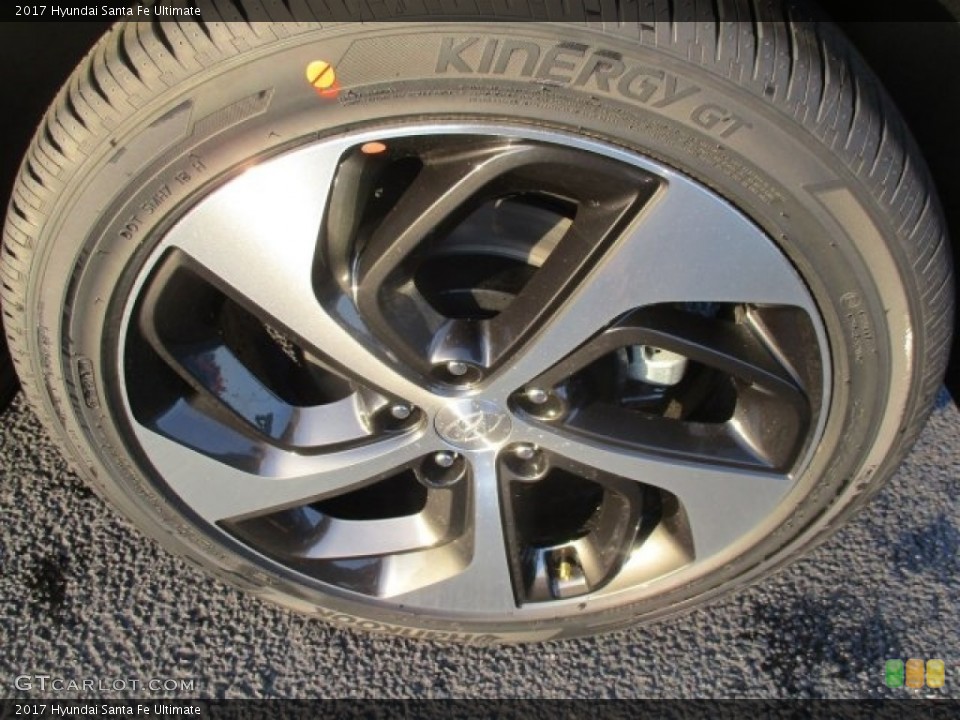 2017 Hyundai Santa Fe Ultimate Wheel and Tire Photo #112193793