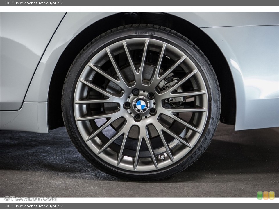 2014 BMW 7 Series ActiveHybrid 7 Wheel and Tire Photo #112204218