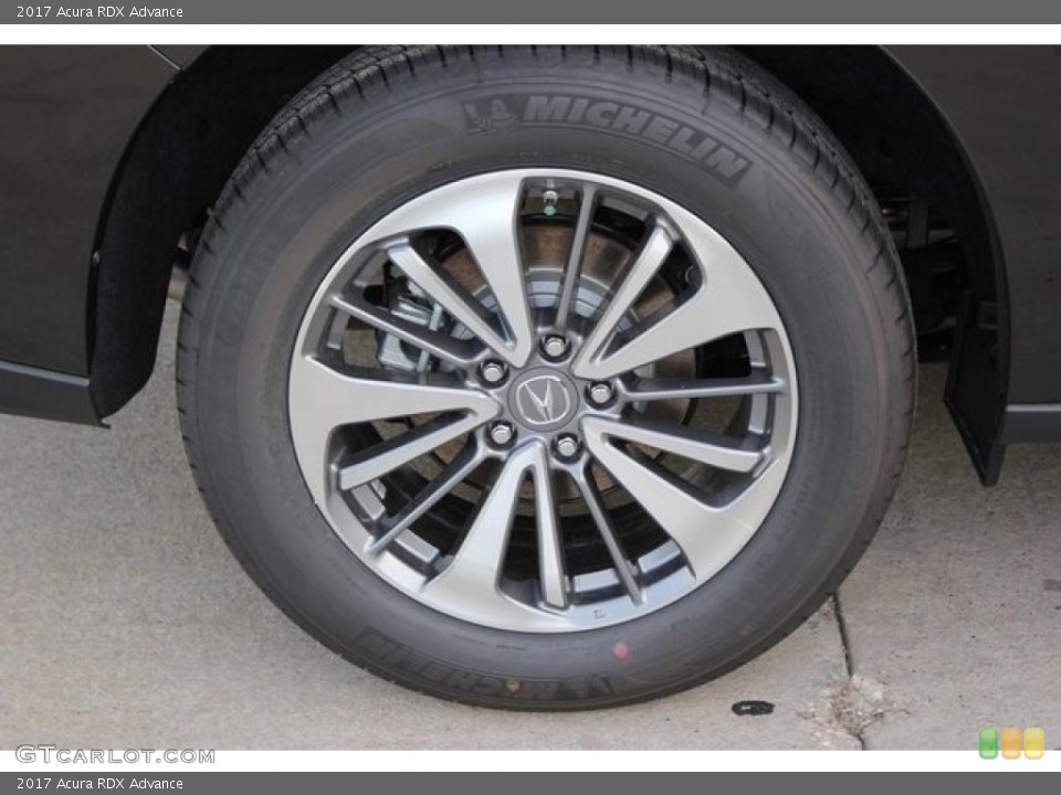 2017 Acura RDX Advance Wheel and Tire Photo #112222721