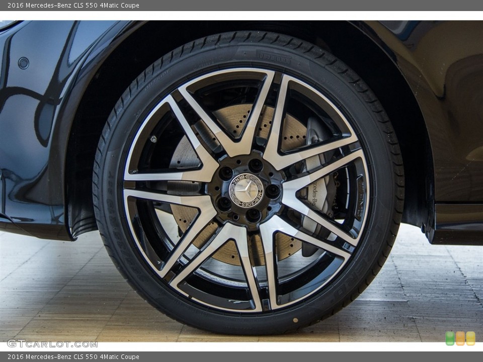 2016 Mercedes-Benz CLS 550 4Matic Coupe Wheel and Tire Photo #112233860