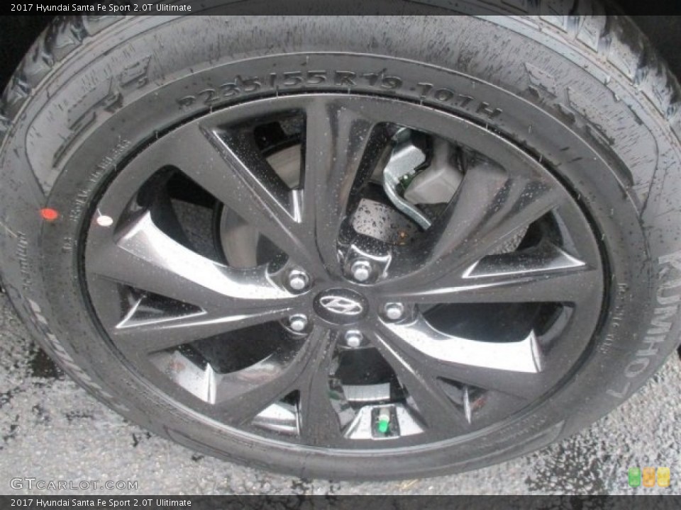 2017 Hyundai Santa Fe Sport 2.0T Ulitimate Wheel and Tire Photo #112265821