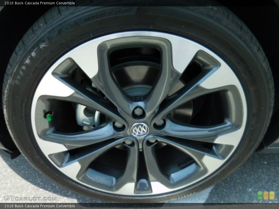 2016 Buick Cascada Premium Convertible Wheel and Tire Photo #112290579