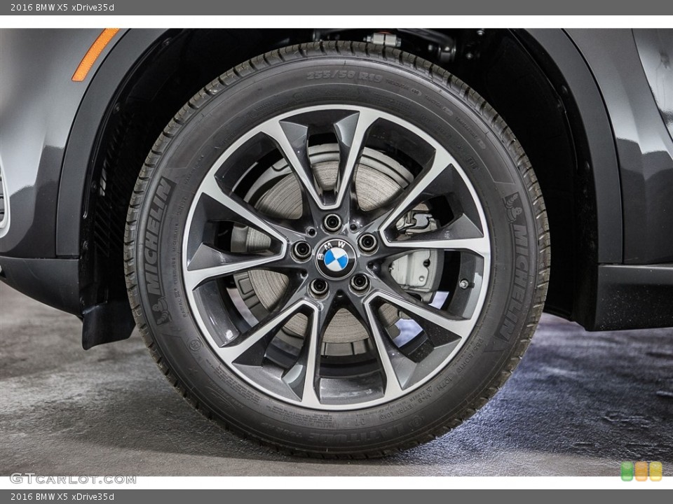 2016 BMW X5 xDrive35d Wheel and Tire Photo #112309125