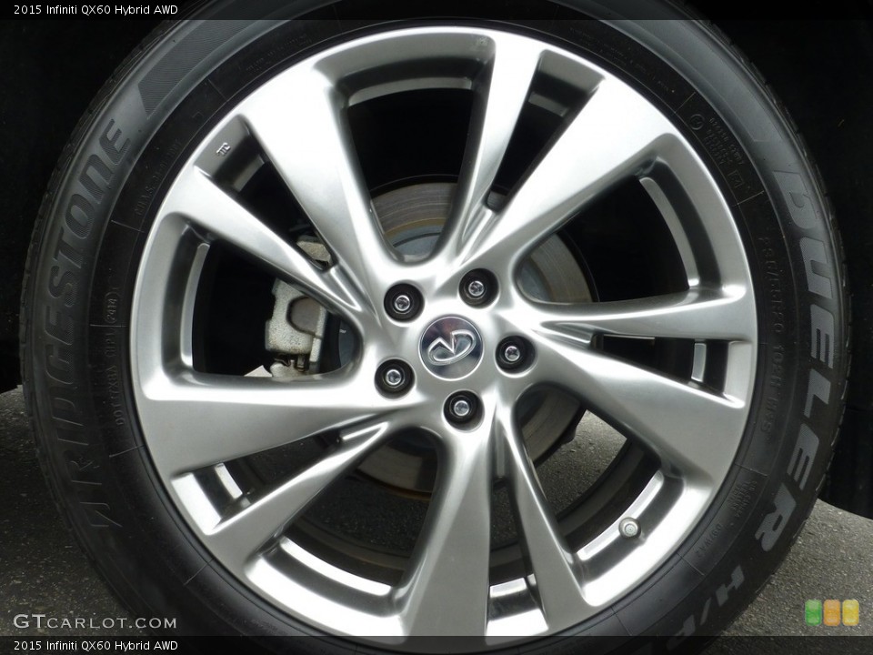 2015 Infiniti QX60 Hybrid AWD Wheel and Tire Photo #112309725