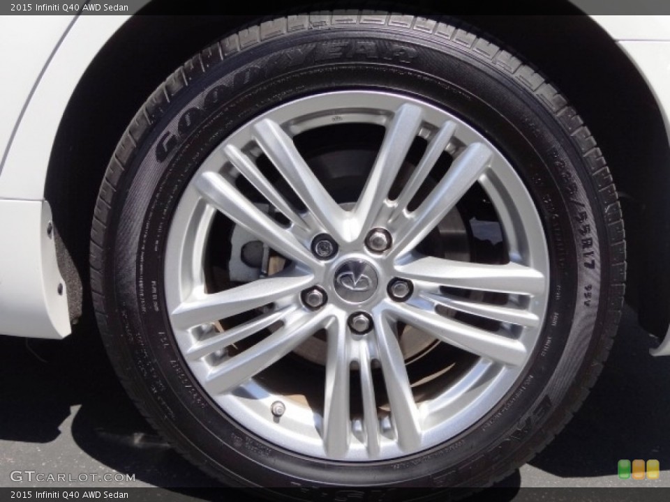 2015 Infiniti Q40 Wheels and Tires