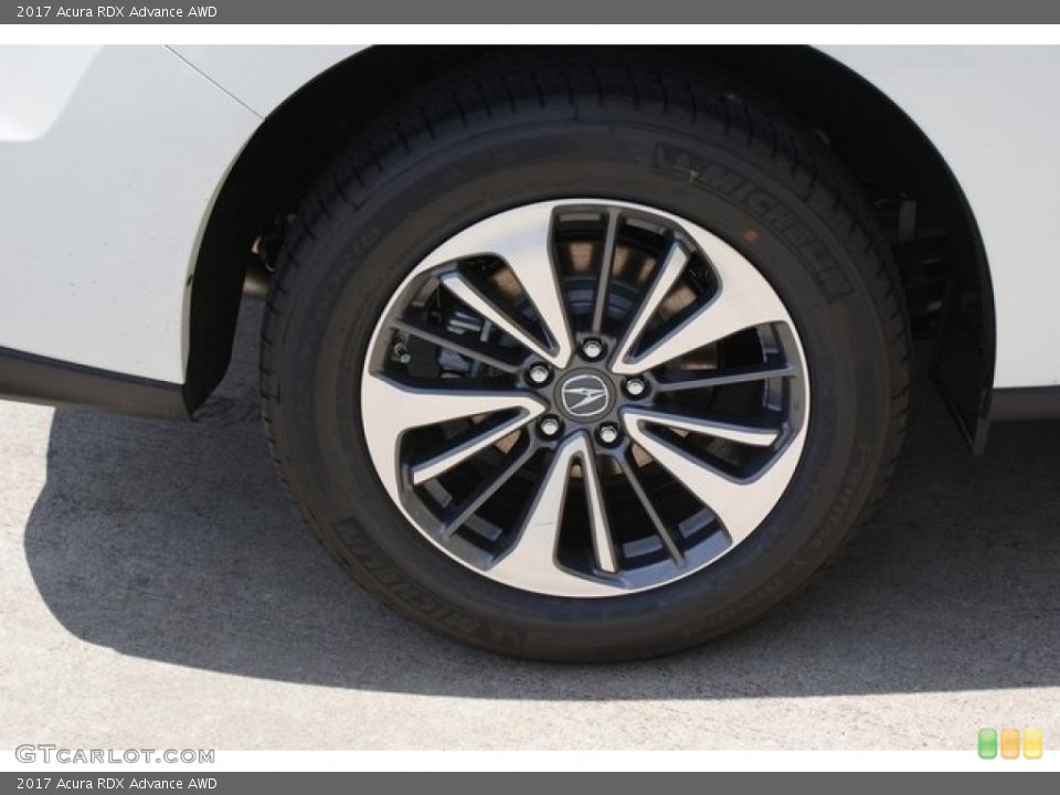 2017 Acura RDX Advance AWD Wheel and Tire Photo #112388576