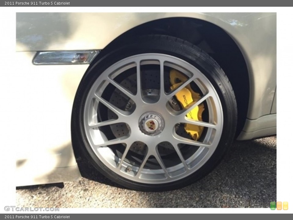 2011 Porsche 911 Turbo S Cabriolet Wheel and Tire Photo #112535387