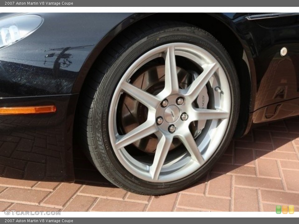 2007 Aston Martin V8 Vantage Coupe Wheel and Tire Photo #112581388