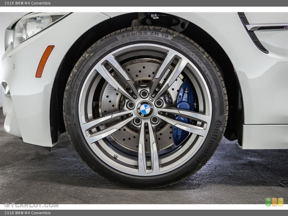 2016 BMW M4 Convertible Wheel and Tire Photo #112586493