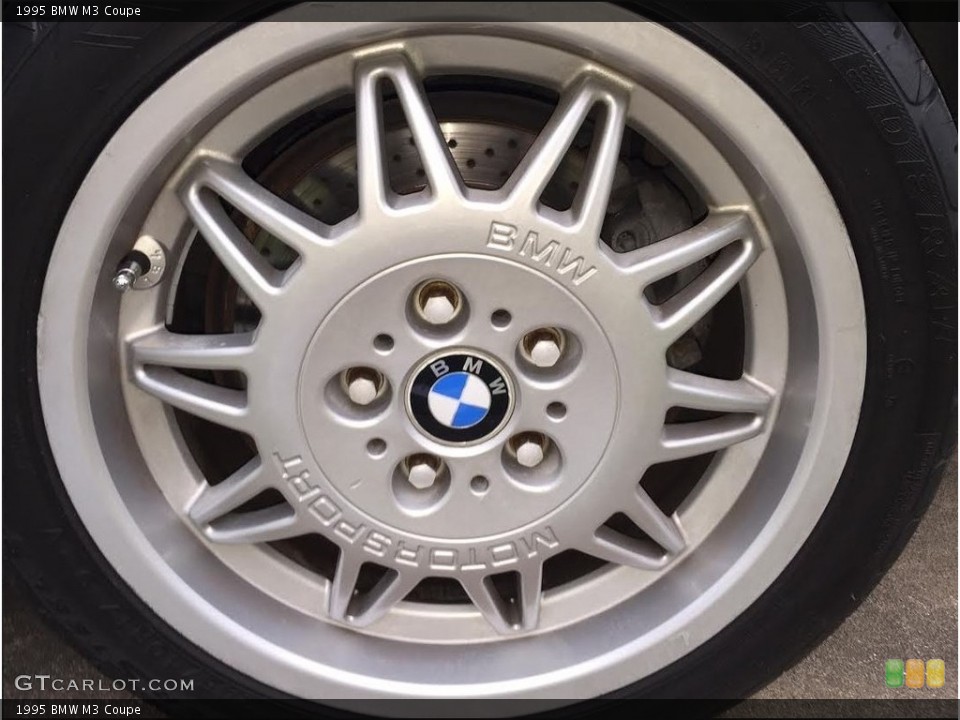 1995 BMW M3 Coupe Wheel and Tire Photo #112596009