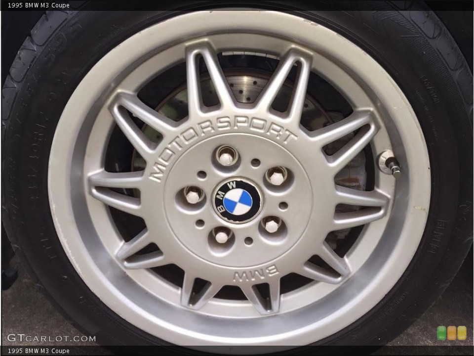 1995 BMW M3 Coupe Wheel and Tire Photo #112596033