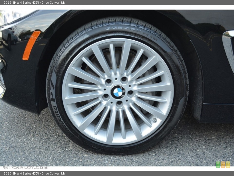 2016 BMW 4 Series 435i xDrive Convertible Wheel and Tire Photo #112596549