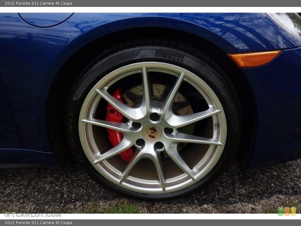 2013 Porsche 911 Carrera 4S Coupe Wheel and Tire Photo #112638681