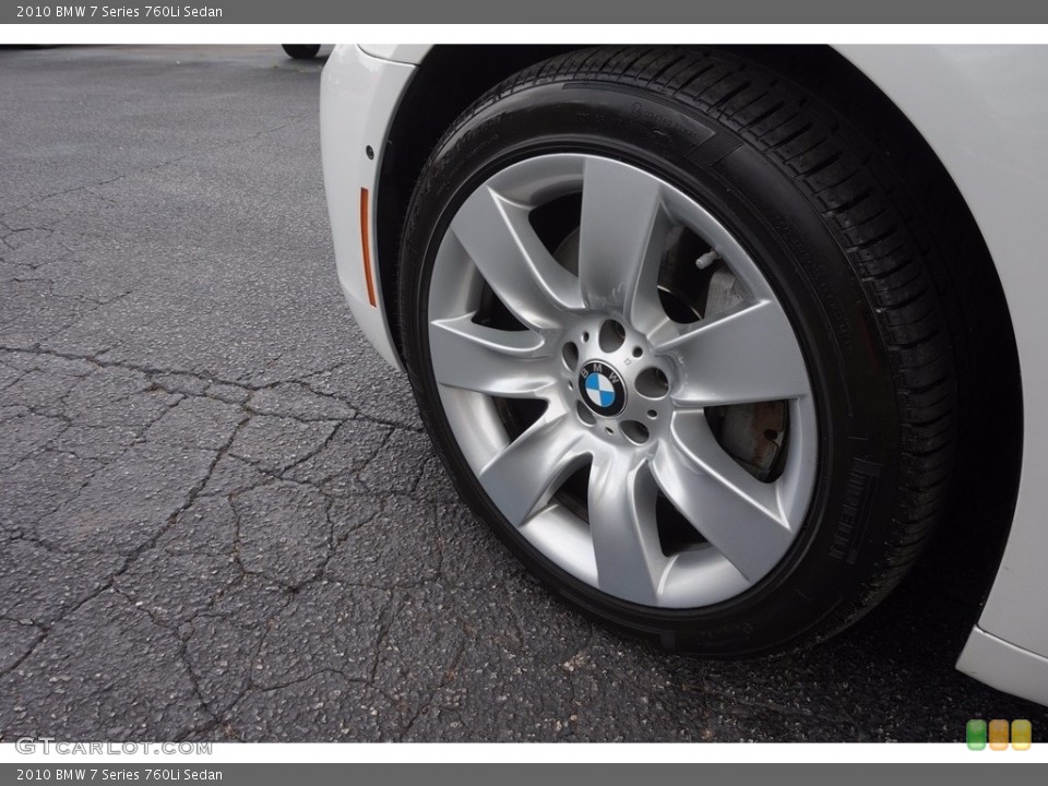 2010 BMW 7 Series 760Li Sedan Wheel and Tire Photo #112671484