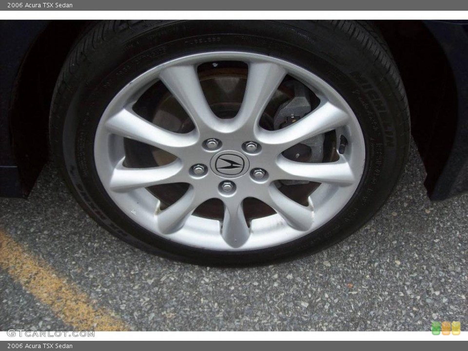 2006 Acura TSX Sedan Wheel and Tire Photo #11269368