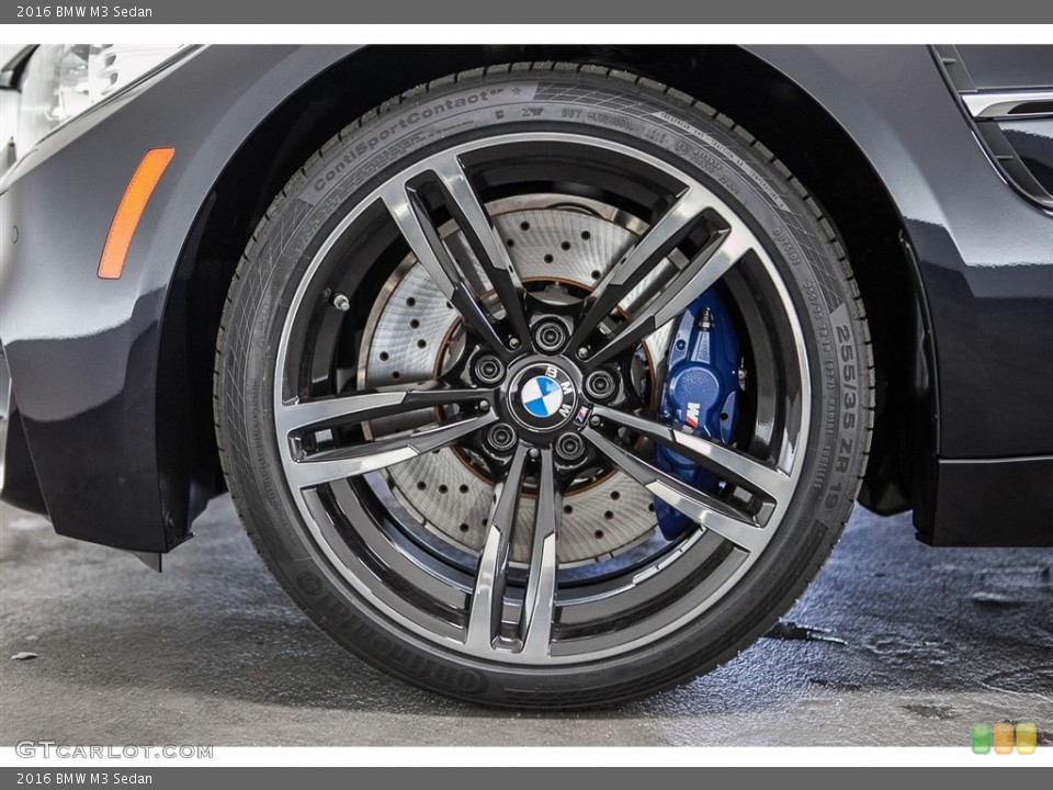 2016 BMW M3 Sedan Wheel and Tire Photo #112754723