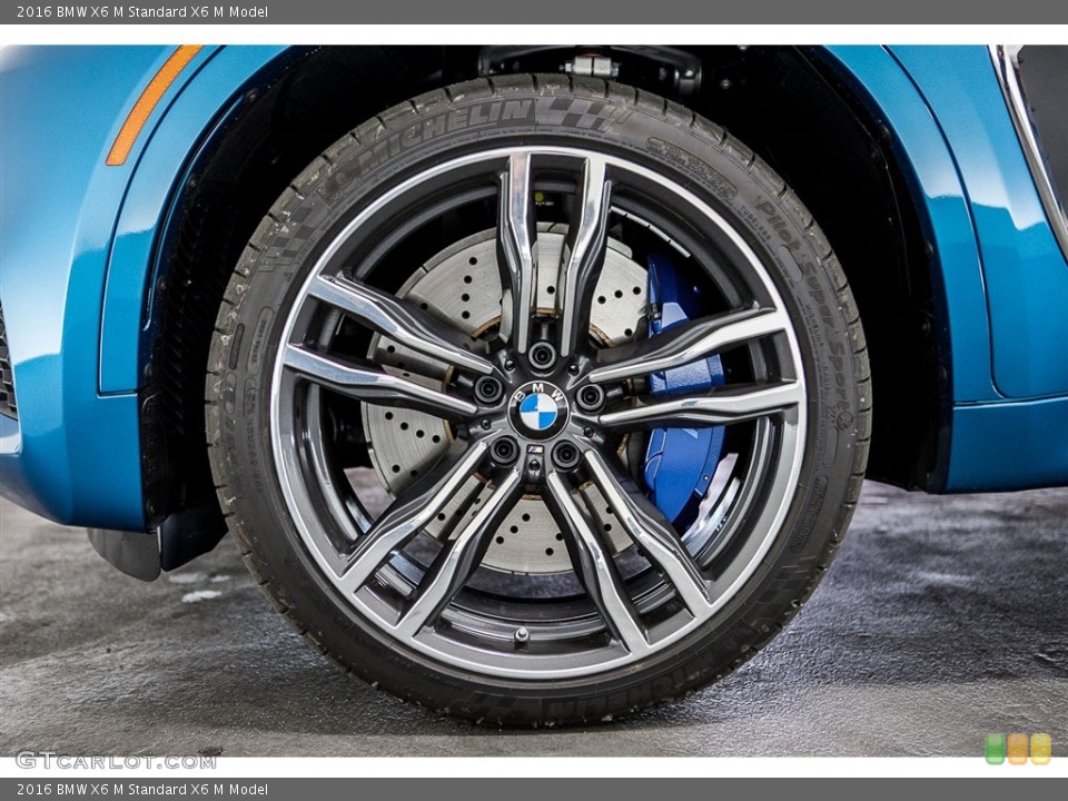 2016 BMW X6 M  Wheel and Tire Photo #112755722