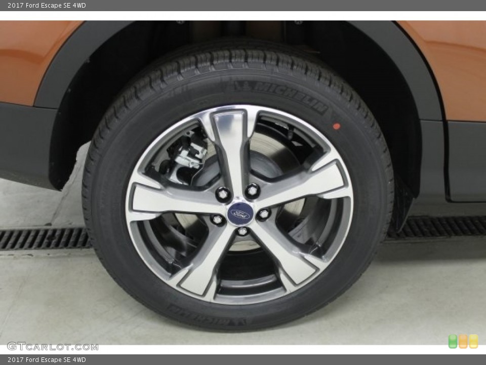 2017 Ford Escape SE 4WD Wheel and Tire Photo #112832342