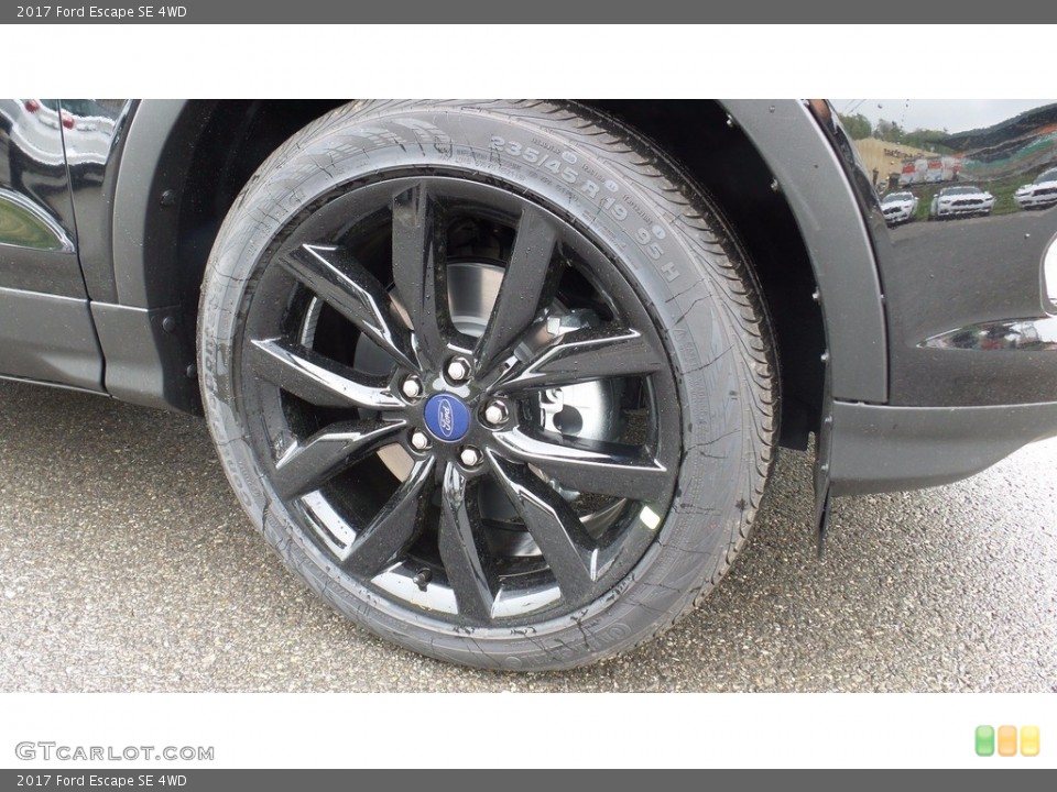 2017 Ford Escape SE 4WD Wheel and Tire Photo #112876317