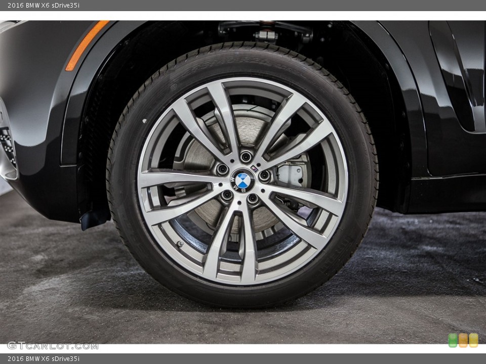 2016 BMW X6 sDrive35i Wheel and Tire Photo #112884093