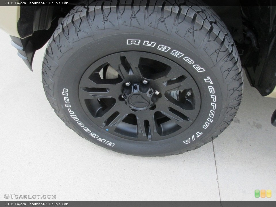 2016 Toyota Tacoma SR5 Double Cab Wheel and Tire Photo #112889514