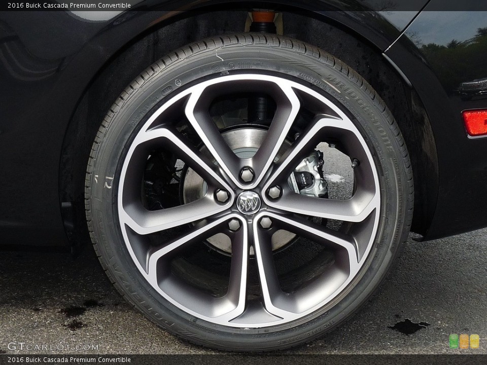2016 Buick Cascada Premium Convertible Wheel and Tire Photo #112923327