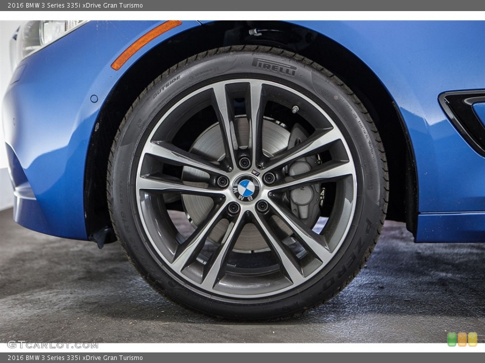 2016 BMW 3 Series 335i xDrive Gran Turismo Wheel and Tire Photo #112970694