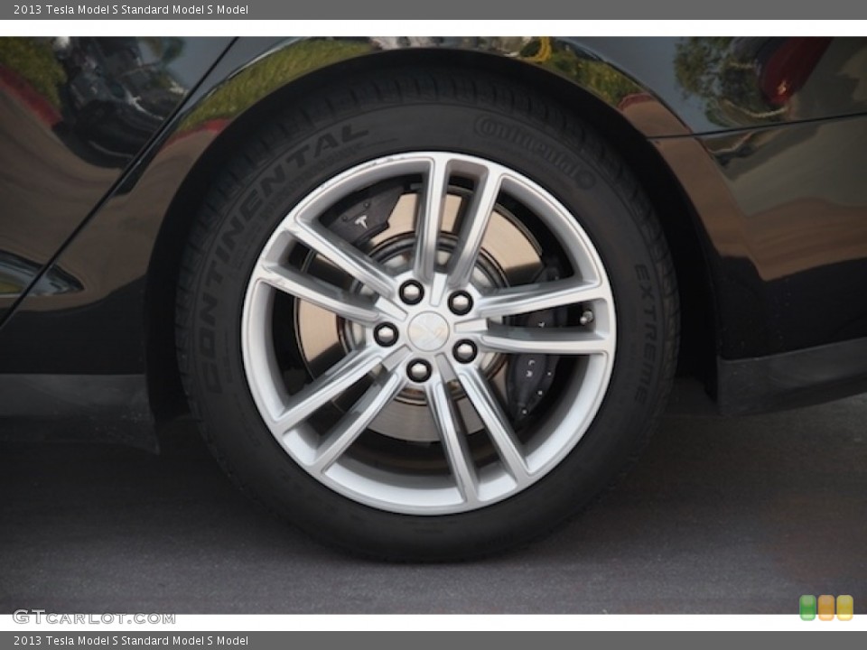 2013 Tesla Model S  Wheel and Tire Photo #113074484