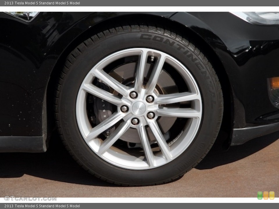 2013 Tesla Model S  Wheel and Tire Photo #113074508