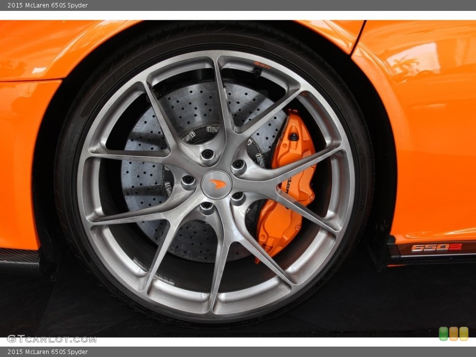 2015 McLaren 650S Spyder Wheel and Tire Photo #113114905