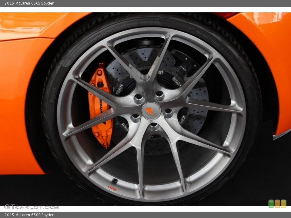 2015 McLaren 650S Wheels and Tires