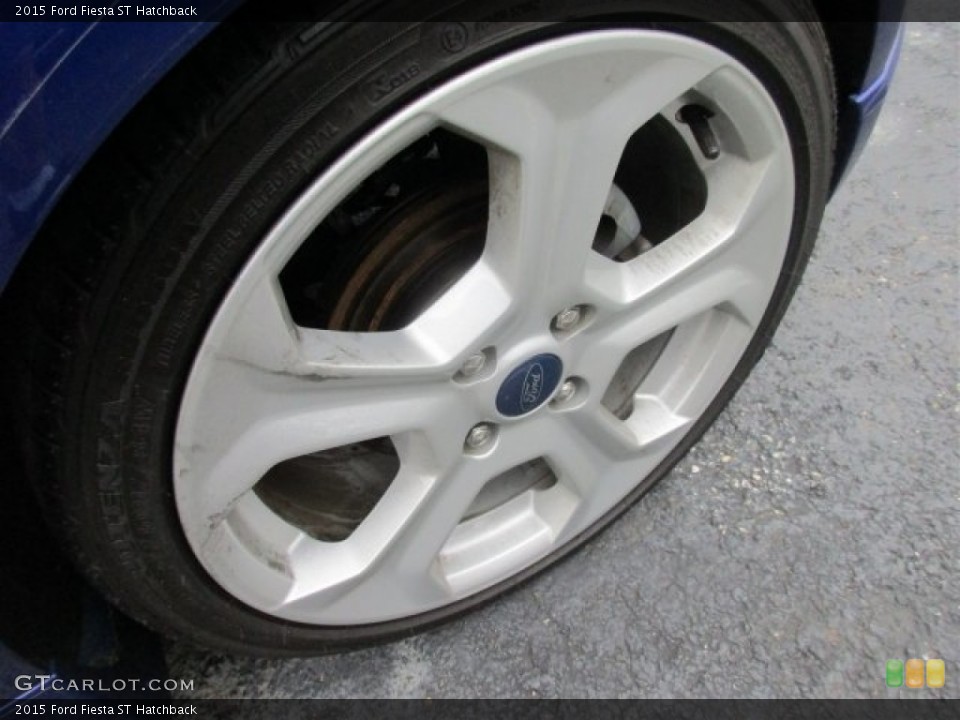 2015 Ford Fiesta ST Hatchback Wheel and Tire Photo #113261107