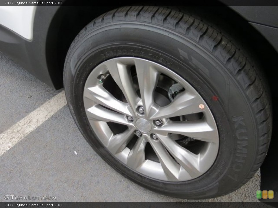 2017 Hyundai Santa Fe Sport 2.0T Wheel and Tire Photo #113302373