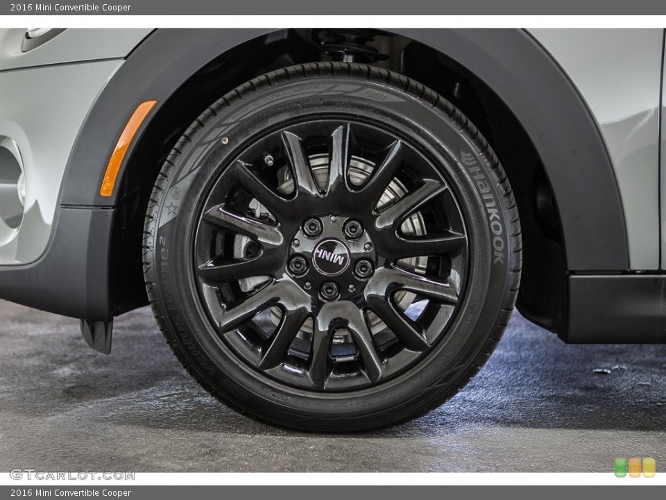 2016 Mini Convertible Cooper Wheel and Tire Photo #113337107