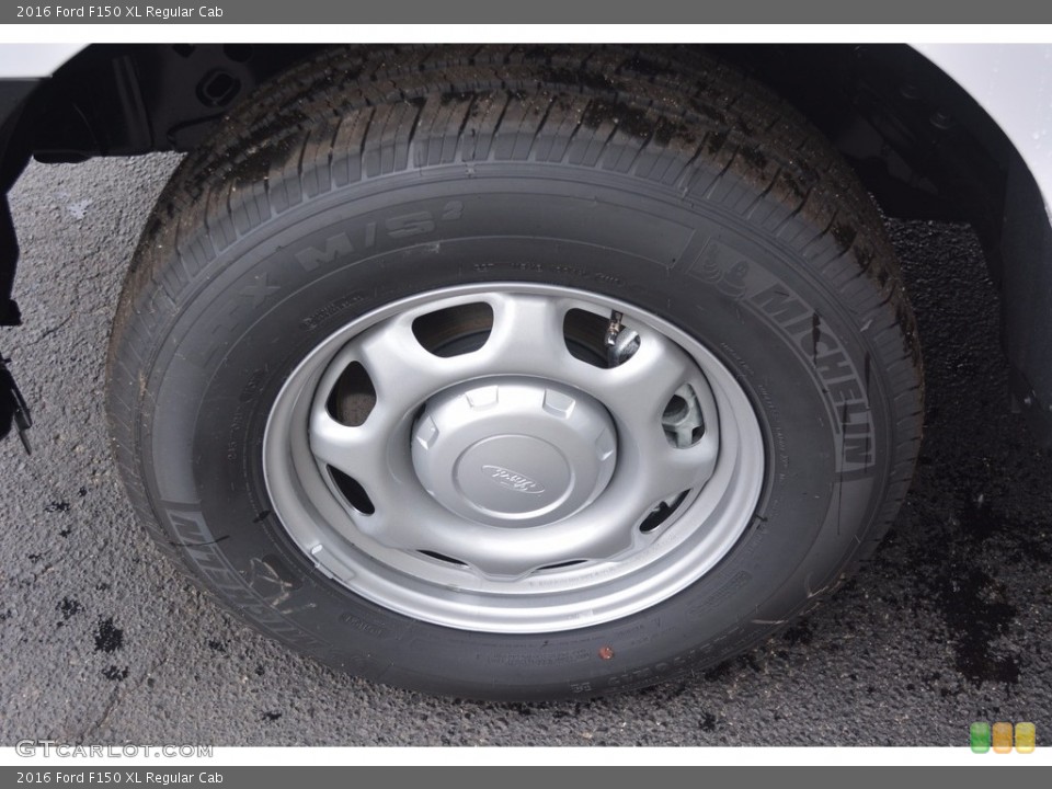2016 Ford F150 XL Regular Cab Wheel and Tire Photo #113376768
