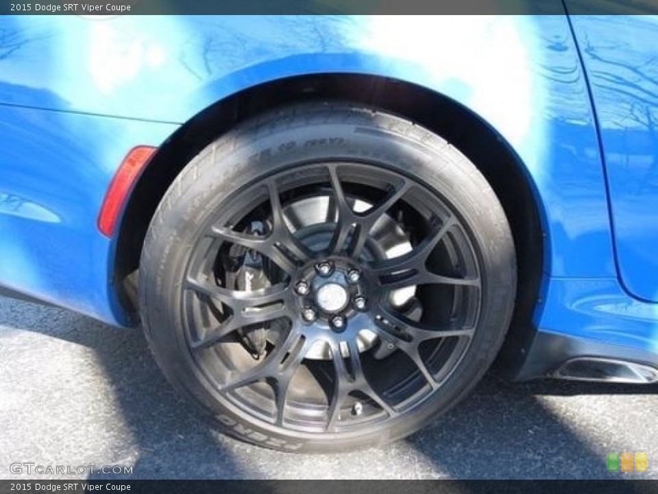 2015 Dodge SRT Viper Coupe Wheel and Tire Photo #113421155