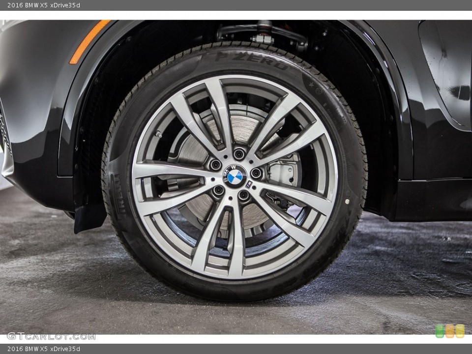 2016 BMW X5 xDrive35d Wheel and Tire Photo #113539393